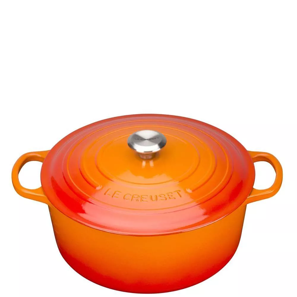 Le Creuset Signature Volcanic Cast Iron Round Casserole 28cm